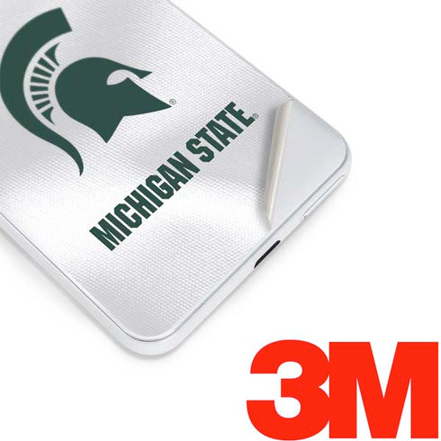 Michigan State University White Jersey Google Pixel 3 Skin